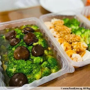 Australian Broccoli With Mushrooms