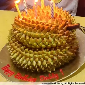 3D Durian Cake (Size: 7 Inch)