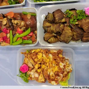 香菇烩扒鸭 Braised Duck w/ Mushroom