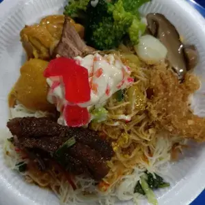 蟹肉炒粉丝 Fried Crab Meat Vermicelli