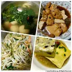 Tingkat - 3 Dishes + 1 soup/ 4 Dishes  (20 days)(Dinner)