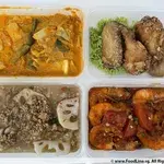 Trial Tingkat - 3 Dishes + 1 soup/ 4 Dishes (5 days)(Lunch)