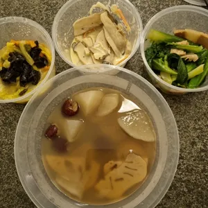 Jessie Catering Tingkat Meal - 3 dishes + 1 soup/ 4 dishes (20 days)