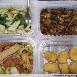 Lunch/Dinner Tingkat (5 Days, 3 Dishes + Soup OR 4 Dishes)