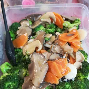 带子西兰花 Sauteed Broccoli w/ Scallop