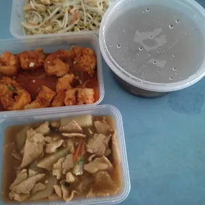 Tingkat - 3 Dishes + 1 soup/ 4 Dishes  (20 days)(Lunch)