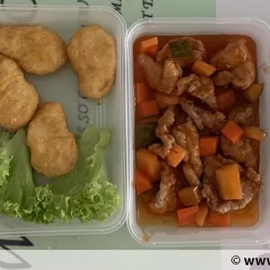 Tingkat - 3 Dishes + 1 soup/ 4 Dishes  (20 days)(Lunch)