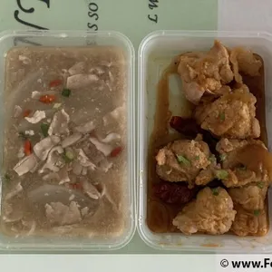 Tingkat - 3 Dishes + 1 soup/ 4 Dishes  (20 days)(Lunch)