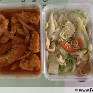 Tingkat - 3 Dishes + 1 soup/ 4 Dishes  (20 days)(Lunch)
