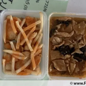 Tingkat - 3 Dishes + 1 soup/ 4 Dishes  (20 days)(Lunch)