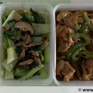 Tingkat - 3 Dishes + 1 soup/ 4 Dishes  (20 days)(Lunch)