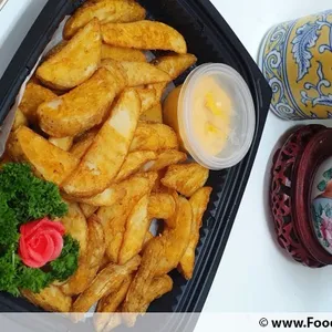 Wedges w Nacho Dip