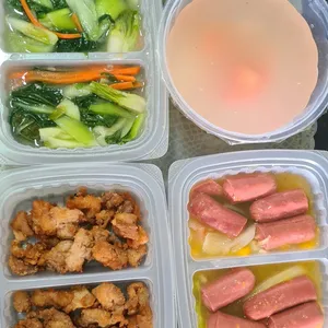 Lunch/Dinner Tingkat (5 Days, 3 Dishes + Soup OR 4 Dishes)
