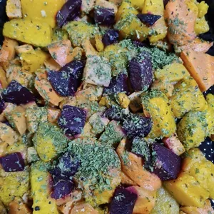 Oven Roasted Melody of Vegetables with Garlic & Herbs