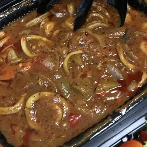 Seafood in Spicy Tomato Broth