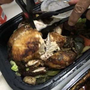 Stuffed Christmas Chicken with Gourmet Sauce