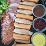 X’mas Meat & Sausage Platter (Free Side 1: Signature Shepherd’s Pie (Chicken) & Truffle Oil) (Free Side 2: Truffle Oil Mac & Two Cheese)