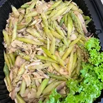 Aspara-Gusto<br>
<i>Sautéed Asparagus & Assorted Mushroom</i>