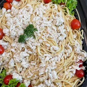 Pasta De Crab<br>
<i>Spagettie w. Crab Meat</i>