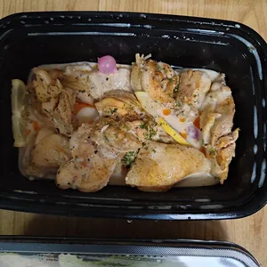 Oven Grilled Cajun Chicken in Piccata (Butter, Lemon, Capers) Style