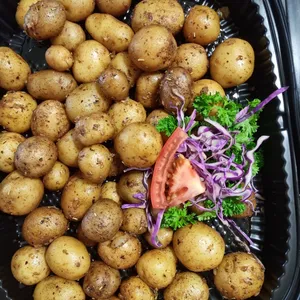 Classic Herb Roasted Baby Potatoes with Garlic