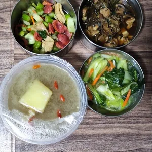 Dinner Tingkat (20 Days, 3 Dishes + Soup OR 4 Dishes)