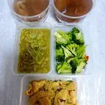 Tingkat - 3 Dishes + 1 soup/ 4 Dishes  (20 days)(Dinner)