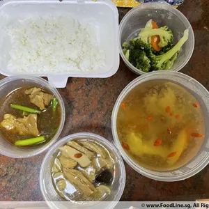 Trial Tingkat - 3 Dishes + 1 soup/ 4 Dishes (5 days)(Lunch)