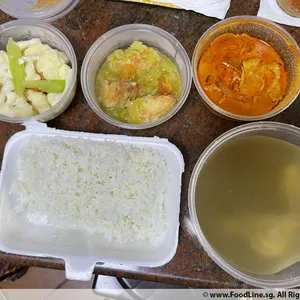 Trial Tingkat - 3 Dishes + 1 soup/ 4 Dishes (5 days)(Lunch)