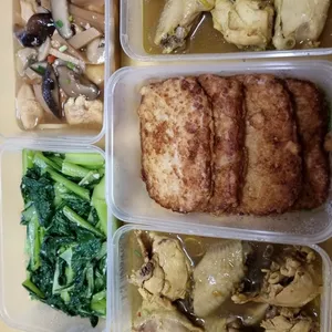 Tingkat - 3 Dishes + 1 soup/ 4 Dishes  (20 days)(Dinner)