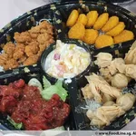 Prosperity Fortune Platter (Octopus, Breaded Scallop, Salad Prawn, Golden Chicken, Golden Money Bag)