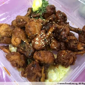 香菇烩扒鸭                      Braised Duck w/ Mushroom
