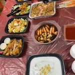 Prosperity Fortune Platter (Octopus, Breaded Scallop, Salad Prawn, Golden Chicken, Golden Money Bag)