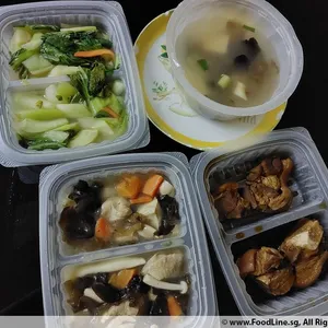 Dinner Tingkat (20 Days, 3 Dishes + Soup OR 4 Dishes)