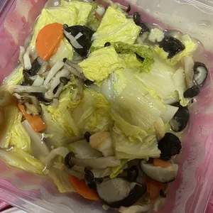 Mixed Cabbage Mushroom w Pacific Clam