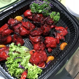 Hong Kong BBQ Baked Chicken Boneless Leg