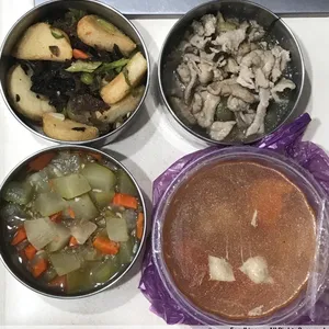 Dinner Tingkat (20 Days, 3 Dishes + Soup OR 4 Dishes)
