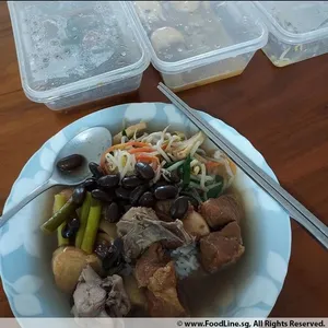 Tingkat - 3 Dishes + 1 soup/ 4 Dishes  (20 days)(Dinner)
