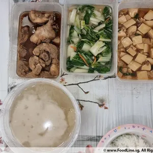 Jessie Catering Tingkat Meal - 3 dishes + 1 soup/ 4 dishes (5 days)