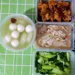 Tingkat - 3 Dishes + 1 soup/ 4 Dishes  (20 days)(Dinner)