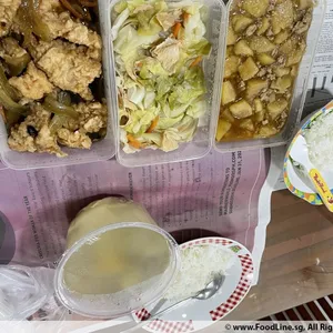 Jessie Catering Tingkat Meal - 3 dishes + 1 soup/ 4 dishes (10 days) - Promotion!