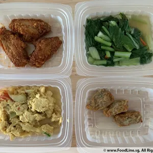 Lunch Tingkat (20 Days, 3 Dishes + Soup OR 4 Dishes)
