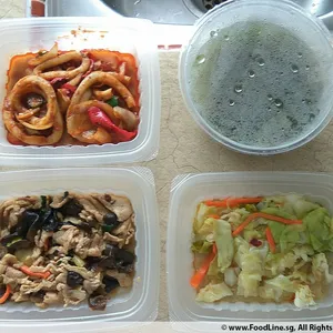 Lunch Tingkat (20 Days, 3 Dishes + Soup OR 4 Dishes)