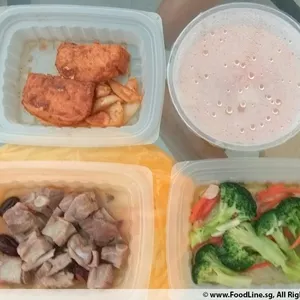 Lunch Tingkat (20 Days, 3 Dishes + Soup OR 4 Dishes)