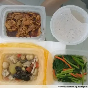 Lunch Tingkat (20 Days, 3 Dishes + Soup OR 4 Dishes)