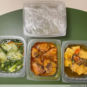 Special 3 Days Trial Dinner Tingkat Package (3 Dishes + Soup OR 4 Dishes)