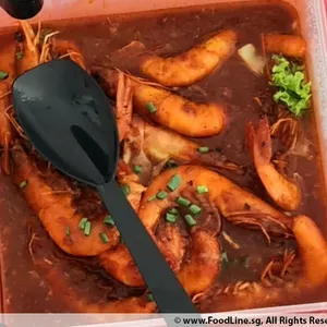 Sautéed Prawn with Chili Crab Sauce 香炒辣椒蟹酱虾