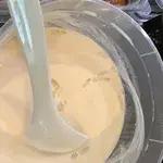 Homemade Almond Jelly with Longan