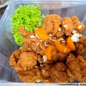 Tangerine Glazed Honey Chicken