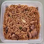 Braised Ee Fu Noodle with Straw Mushrooms